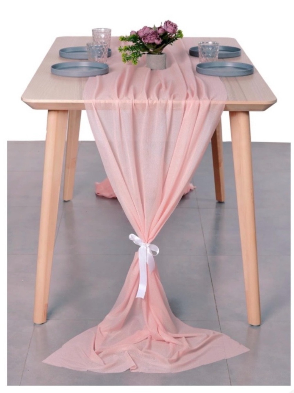 Blush Pink Table Runners